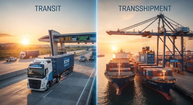 Transit และ Transshipment